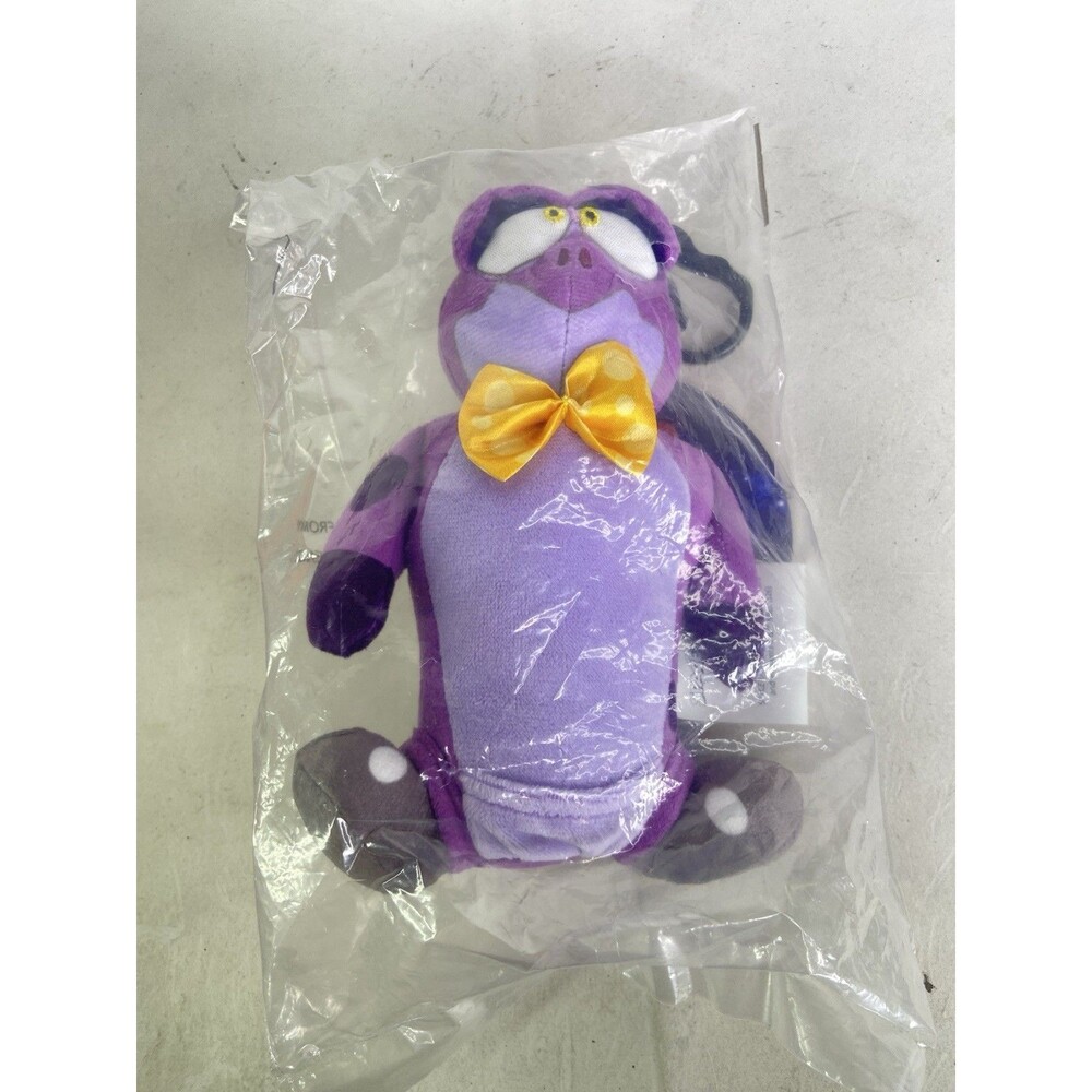 Space Jam 30th Anniversary Looney Tunes Purple Bupkus Plush Clip On Keychain Toy